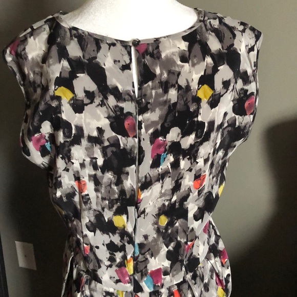 BCBGmaxazaria peplum, mid length sleeveless dress. - Picture 7 of 9